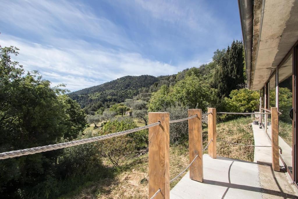 Bas De Villa Au Milieu Des Oliviers. Chateauneuf-Villevieille Bagian luar foto
